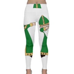  St  Patrick  Dabbing Classic Yoga Leggings by Valentinaart