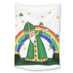  St  Patrick  Dabbing Large Tapestry by Valentinaart