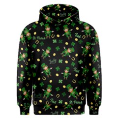 St Patricks Day Pattern Men s Overhead Hoodie by Valentinaart