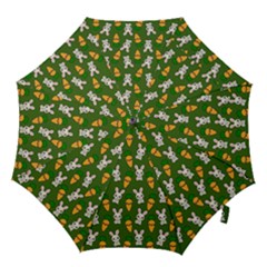 Easter Kawaii Pattern Hook Handle Umbrellas (medium) by Valentinaart