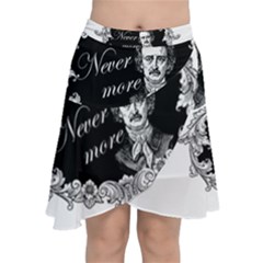 Edgar Allan Poe  - Never More Chiffon Wrap by Valentinaart