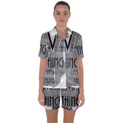 It s A Vulcan Thing Satin Short Sleeve Pyjamas Set by Howtobead