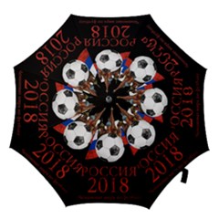 Russia Football World Cup Hook Handle Umbrellas (medium) by Valentinaart