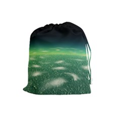 Alien Orbit Drawstring Pouches (large) 