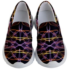 Wallpaper Abstract Art Light Kid s Lightweight Slip Ons by Nexatart