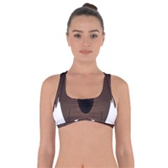Dog Pup Animal Canine Brown Pet Got No Strings Sports Bra by Nexatart