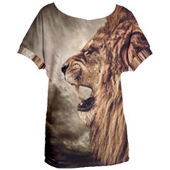Roaring Lion Women s Oversized Tee by Nexatart