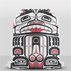 Ethnic Traditional Art Drawstring Bag (small)