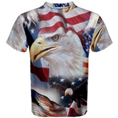 United States Of America Images Independence Day Men s Cotton Tee