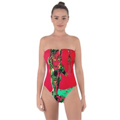 Dscf1545 - Spanish Dancer Tie Back One Piece Swimsuit by bestdesignintheworld