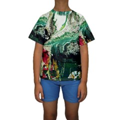 Twist 6 Kids  Short Sleeve Swimwear by bestdesignintheworld