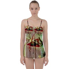 Hidden Strings Of Purity 12 Babydoll Tankini Set by bestdesignintheworld
