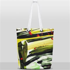 Grave Yard 6 Full Print Rope Handle Tote (small) by bestdesignintheworld