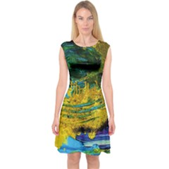 One Minute Egg 4 Capsleeve Midi Dress by bestdesignintheworld