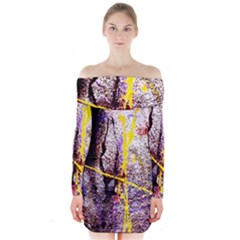 Egg In The Duck   Needle In The Egg 1 Long Sleeve Off Shoulder Dress