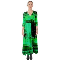 Hot Day In Dallas 24 Button Up Boho Maxi Dress