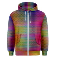 Colorful Sheet Men s Zipper Hoodie by LoolyElzayat