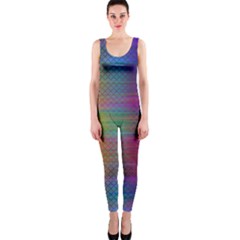 Colorful Sheet One Piece Catsuit by LoolyElzayat