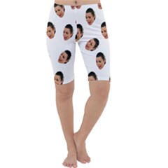 Crying Kim Kardashian Cropped Leggings  by Valentinaart