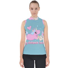 Long Distance Lover - Cute Unicorn Shell Top