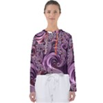Abstract Art Fractal Art Fractal Women s Slouchy Sweat