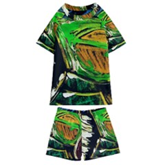 Lillies In The Terracota Vase 5 Kids  Swim Tee And Shorts Set by bestdesignintheworld
