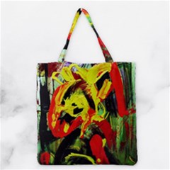 437241213103536 - Bread And Fish Grocery Tote Bag by bestdesignintheworld