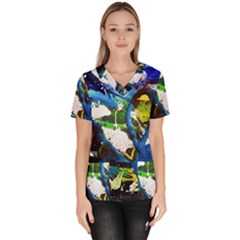 Avocado 2 Scrub Top by bestdesignintheworld