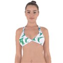 Wolf Dog Fox Animal Pet Vector Halter Neck Bikini Top View1