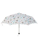 Unicorn, Pegasus and Hearts Folding Umbrella View3