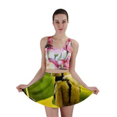Tomtit Bird Dressed To The Season Mini Skirt by FunnyCow