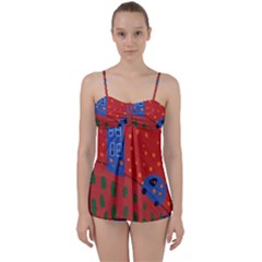 Almost Home Babydoll Tankini Set by snowwhitegirl