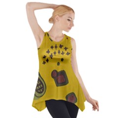 Hairdryer Easter Egg Side Drop Tank Tunic by snowwhitegirl