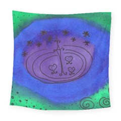 Starry Egg Square Tapestry (large) by snowwhitegirl