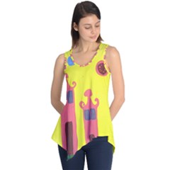 Three Houses Saying Ohhhh Sleeveless Tunic