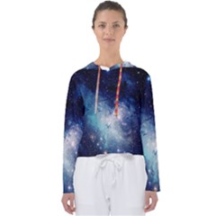 Nebula Blue Women s Slouchy Sweat by snowwhitegirl