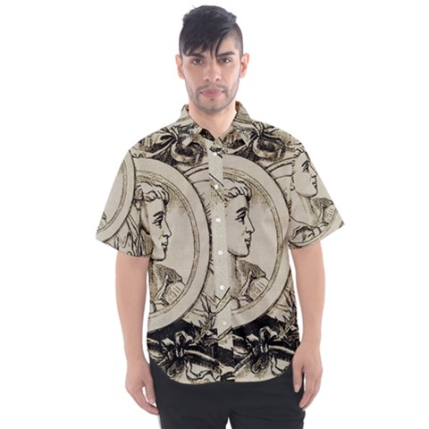 Young 1515867 1280 Men s Short Sleeve Shirt by vintage2030