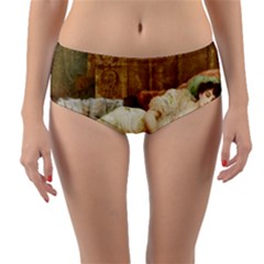 Vintage 1501595 1920 Reversible Mid-waist Bikini Bottoms by vintage2030