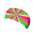 Neon Rainbow Mini Burst Yoga Headband View1
