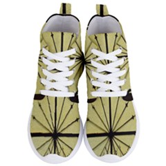 Window About Glass Metal Weathered Women s Lightweight High Top Sneakers by Sapixe