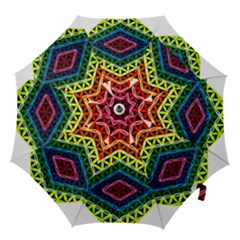 Hamsa Of God Hook Handle Umbrellas (small) by CruxMagic