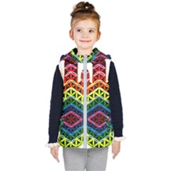 Hamsa Of God Kid s Hooded Puffer Vest by CruxMagic