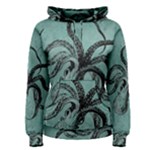 Vintage Octopus  Women s Pullover Hoodie