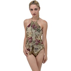 Background 1241691 1920 Go With The Flow One Piece Swimsuit by vintage2030