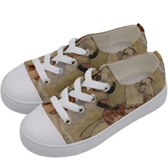Vintage 1181677 1920 Kids  Low Top Canvas Sneakers