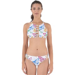 Butterfly Butterflies Vintage Perfectly Cut Out Bikini Set