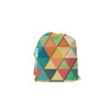 Background Geometric Triangle Drawstring Pouch (XS) View2