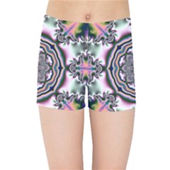 Pattern Abstract Background Art Kids Sports Shorts