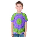 Abstract Art Colorful Kids  Cotton Tee View1