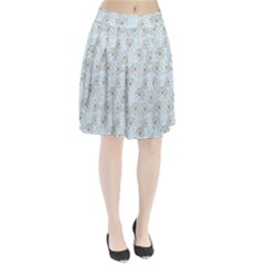 Tooth Of Lion Dandelion Pleated Skirt by Nexatart